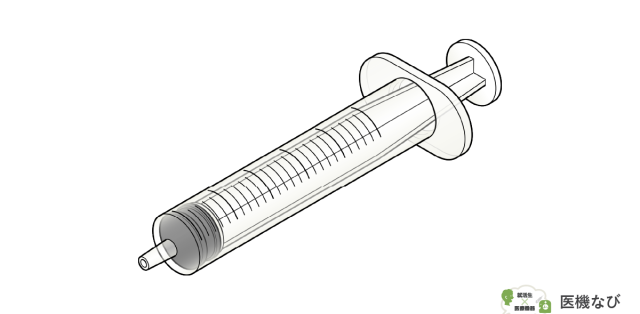 【医療機器の種類】<br>注射器