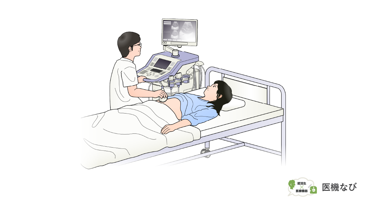 【医療機器の種類】<br>超音波画像診断装置（エコー）