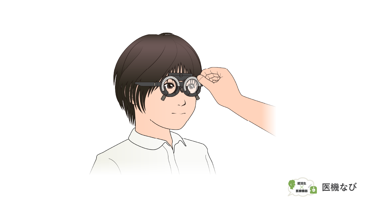【医療機器の種類】<br>検眼レンズ・検眼フレーム